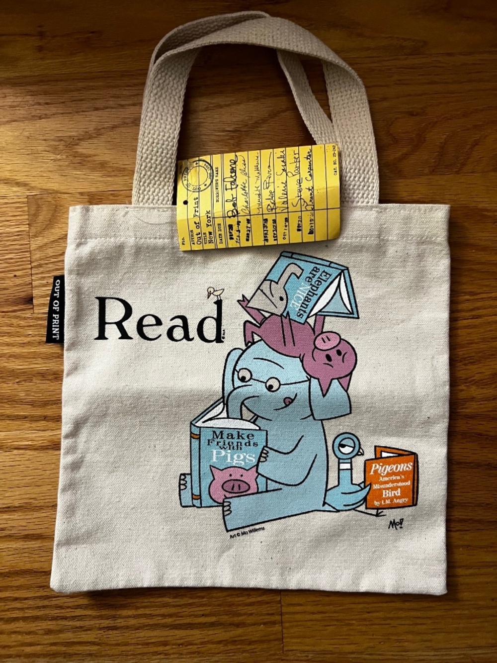 NWT Out of Print Canvas Tote Bag